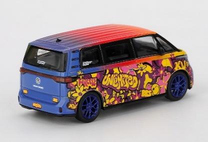 【2026年4月以降発売予定】 MINI GT MGT01159-L 1/64 フォルクスワーゲン ID. Buzｚ KW/BBS(左ハンドル)