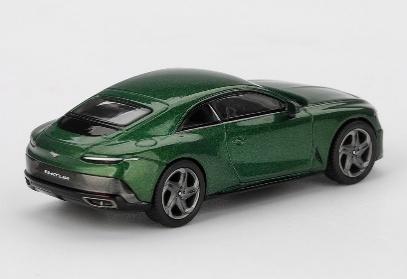 【2026年4月以降発売予定】 MINI GT MGT01161-L 1/64 ベントレー バトゥール スカラベグリーン(左ハンドル)