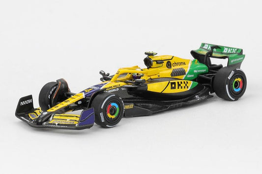 【2026年5月以降発売予定】 MINI GT MGT01164-L 1/64 マクラーレン F1 MCL38 2024 #4 モナコグランプリ Lando Norris