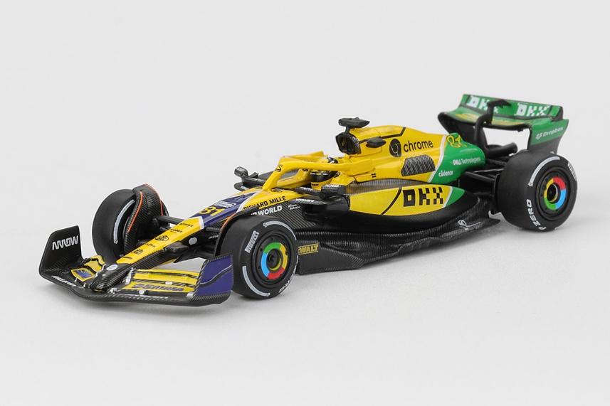 【2026年5月以降発売予定】 MINI GT MGT01165-L 1/64 マクラーレン F1 MCL38 2024 2位入賞車 #81 モナコグランプリ Oscar Piastri