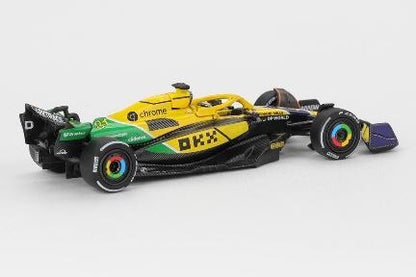 【2026年5月以降発売予定】 MINI GT MGT01165-L 1/64 マクラーレン F1 MCL38 2024 2位入賞車 #81 モナコグランプリ Oscar Piastri