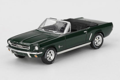 【2026年5月以降発売予定】 MINI GT MGT01166-L 1/64 フォード マスタング コンバーチブル 1964  ハイライトグリーン(左ハンドル)