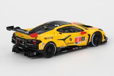 【2026年5月以降発売予定】 MINI GT MGT01168-L 1/64 シボレー コルベット Z06 GT3.R IMSA デイトナ24時間 2025  #3 Corvette Racing by Pratt Miller Motorsports