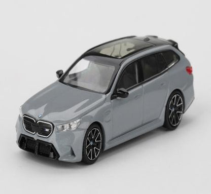 【2026年5月以降発売予定】 MINI GT MGT01096-R 1/64 BMW M5 ツーリング (G99) ブルックリングレーメタリック(右ハンドル)