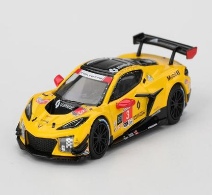 【2026年5月以降発売予定】 MINI GT MGT01168-L 1/64 シボレー コルベット Z06 GT3.R IMSA デイトナ24時間 2025  #3 Corvette Racing by Pratt Miller Motorsports