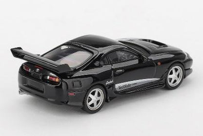 【2026年6月以降発売予定】 MINI GT MGT01107-L 1/64 Toyota スープラ VeilSide コンバット V-Ⅱ ブラック(左ハンドル)