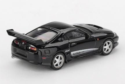 【2026年6月以降発売予定】 MINI GT MGT01107-R 1/64 Toyota スープラ VeilSide コンバット V-Ⅱ ブラック(右ハンドル)