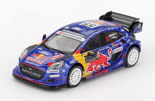 【2026年6月以降発売予定】 MINI GT MGT01176-L 1/64 「フォード Puma Rally1」 モンテカルロラリー 2025 #55 M-Sport Ford WRT(左ハンドル)