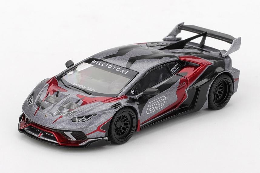 【2026年6月以降発売予定】 MINI GT MGT01177-L 1/64 LB★WORKS ランボルギーニ ウラカン GT RONIN(左ハンドル)