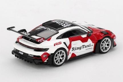 【2026年6月以降発売予定】 MINI GT MGT01178-L 1/64 ポルシェ 911(992) GT3 RS ヴァイザッハ Ring Taxi バージョン (左ハンドル)