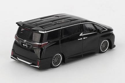 【2026年5月以降発売予定】 MINI GT MGT01179-L 1/64 Toyota アルファード 40 KUHL ブラック(左ハンドル)