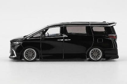 【2026年5月以降発売予定】 MINI GT MGT01179-R 1/64 Toyota アルファード 40 KUHL ブラック(右ハンドル)