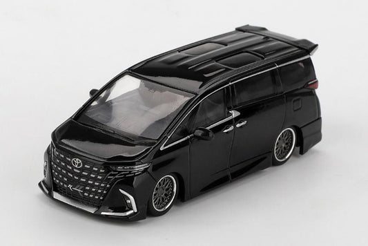 【2026年5月以降発売予定】 MINI GT MGT01179-R 1/64 Toyota アルファード 40 KUHL ブラック(右ハンドル)