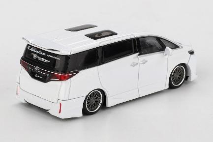 MINI GT MGT01180-L 1/64 Toyota ヴェルファイア 40 KUHL ホワイト(左