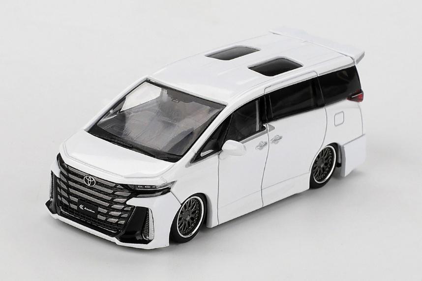 【2026年5月以降発売予定】 MINI GT MGT01180-L 1/64 Toyota ヴェルファイア 40 KUHL ホワイト(左ハンドル)