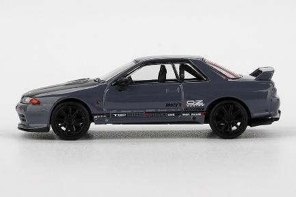 【2026年5月以降発売予定】 MINI GT MGT01187-R 1/64 Nissan スカイライン GT-R VR32 Top Secret ステルスグレー(右ハンドル)