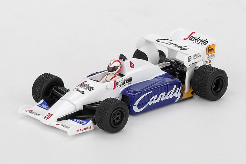 【2026年7月以降発売予定】 MINI GT MGT01193-L 1/64 トールマン TG184 モナコグランプリ 1984 #20 ジョニー・チェコット