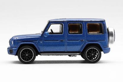 【2026年7月以降発売予定】 MINI GT MGT01210-L 1/64 メルセデス AMG G 63 ダークブルーメタリック(左ハンドル)