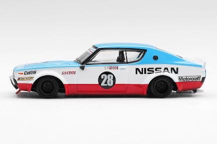 【2026年7月以降発売予定】 MINI GT MGT01212-R 1/64 Nissan スカイライン ケンメリ リバティーウォーク Nissan Racing '75 コンセプト(右ハンドル)
