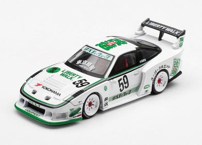【2026年9月以降発売予定】 MINI GT MGT01181-R 1/64 Nissan LB-Super Silhouette 180SX ホワイト(右ハンドル)