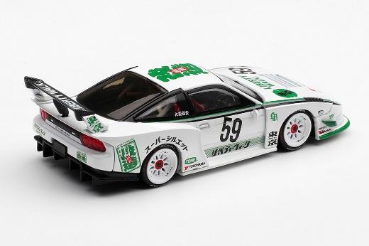 【2026年9月以降発売予定】 MINI GT MGT01181-R 1/64 Nissan LB-Super Silhouette 180SX ホワイト(右ハンドル)