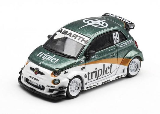 【2026年9月以降発売予定】 MINI GT MGT01216-R 1/64 アバルト 595 LB-WORKS TY Edition(右ハンドル)