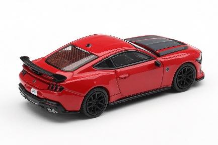 【2026年9月以降発売予定】 MINI GT MGT01220-L 1/64 フォード マスタング ダークホース レースレッド(左ハンドル)