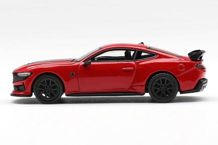 【2026年9月以降発売予定】 MINI GT MGT01220-L 1/64 フォード マスタング ダークホース レースレッド(左ハンドル)