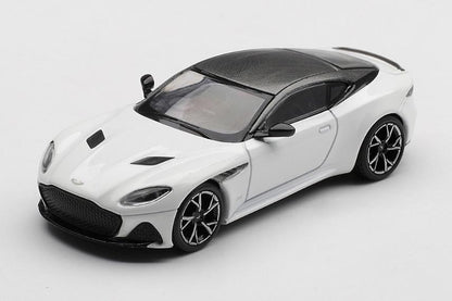 【2026年10月以降発売予定】 MINI GT MGT01225-R 1/64 アストンマーチン DBS ストラタスホワイト(右ハンドル)