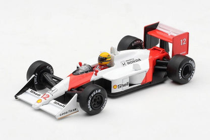 【2026年10月以降発売予定】 MINI GT MGT01228-L 1/64 マクラーレン MP4/4 カナダグランプリ 1988 優勝車 #12 アイルトン・セナ