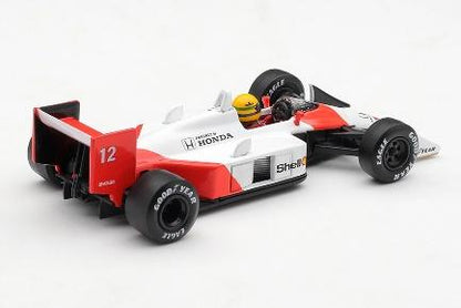【2026年10月以降発売予定】 MINI GT MGT01228-L 1/64 マクラーレン MP4/4 カナダグランプリ 1988 優勝車 #12 アイルトン・セナ