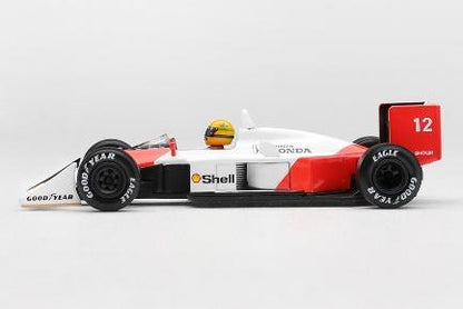 【2026年10月以降発売予定】 MINI GT MGT01228-L 1/64 マクラーレン MP4/4 カナダグランプリ 1988 優勝車 #12 アイルトン・セナ