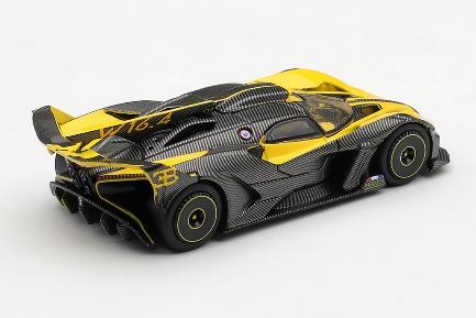 【2026年10月以降発売予定】 MINI GT MGT01229-L 1/64 ブガッティ ボライド イエロー(左ハンドル)