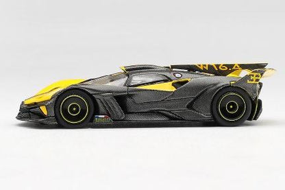 【2026年10月以降発売予定】 MINI GT MGT01229-L 1/64 ブガッティ ボライド イエロー(左ハンドル)