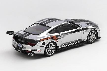【2026年10月以降発売予定】 MINI GT MGT01230-L 1/64 シェルビー GT500 ドラゴンスネーク コンセプト クロムシルバー(左ハンドル)