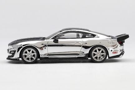 【2026年10月以降発売予定】 MINI GT MGT01230-L 1/64 シェルビー GT500 ドラゴンスネーク コンセプト クロムシルバー(左ハンドル)