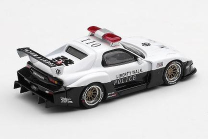【2026年10月以降発売予定】 MINI GT MGT01231-R 1/64 マツダ RX-7 LB-Super Silhouette ポリス(右ハンドル)