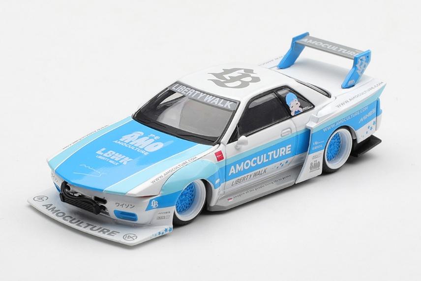【2026年10月以降発売予定】 MINI GT MGT01238-R 1/64 Nissan スカイライン GT-R R32 LBWK Kaido Works AMOCULTURE(右ハンドル)