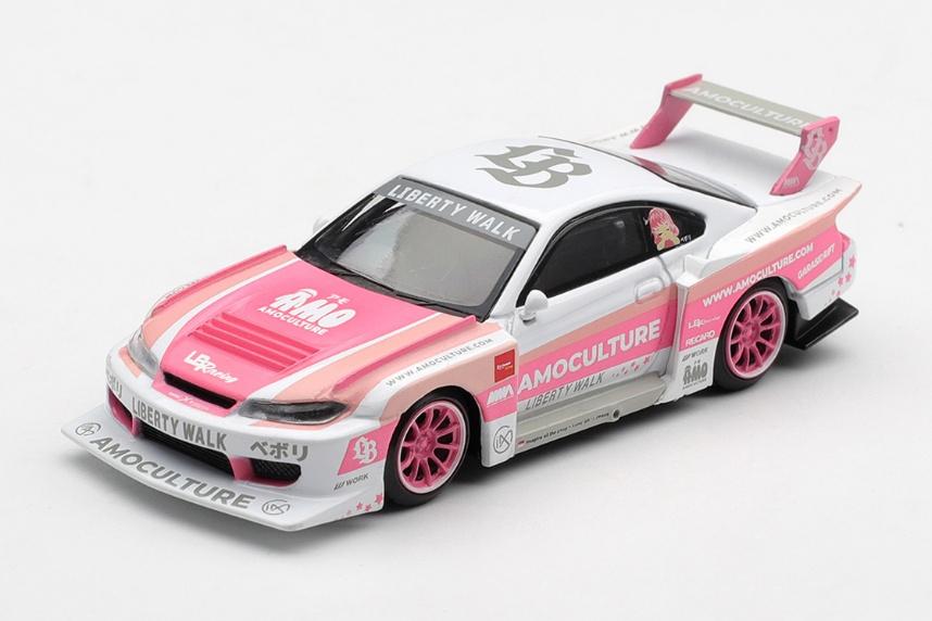 【2026年10月以降発売予定】 MINI GT MGT01239-R 1/64 Nissan シルビア(S15) LB-Super Silhouette  AMOCULTURE(右ハンドル)
