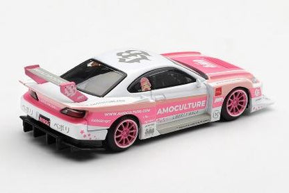 【2026年10月以降発売予定】 MINI GT MGT01239-R 1/64 Nissan シルビア(S15) LB-Super Silhouette  AMOCULTURE(右ハンドル)