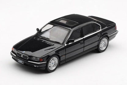 【2026年10月以降発売予定】 MINI GT MGT01242-L 1/64 BMW 750IL ブラックサファイア(左ハンドル)