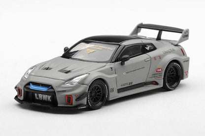 【2026年10月以降発売予定】 MINI GT MGT01248-R 1/64 LB-Silhouette WORKS GT Nissan 35GT-RR バージョン1 マットグレー(右ハンドル)