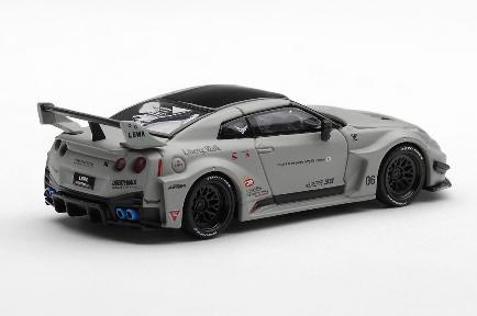 【2026年10月以降発売予定】 MINI GT MGT01248-L 1/64 LB-Silhouette WORKS GT Nissan 35GT-RR バージョン1 マットグレー(左ハンドル)