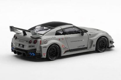 【2026年10月以降発売予定】 MINI GT MGT01248-L 1/64 LB-Silhouette WORKS GT Nissan 35GT-RR バージョン1 マットグレー(左ハンドル)
