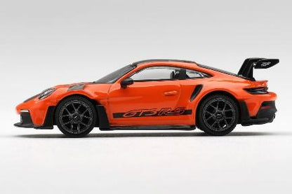 【2026年10月以降発売予定】 MINI GT MGT01304-L 1/64 ポルシェ 911(992) GT3 RS ヴァイザッハパッケージ ガルフオレンジ(左ハンドル)