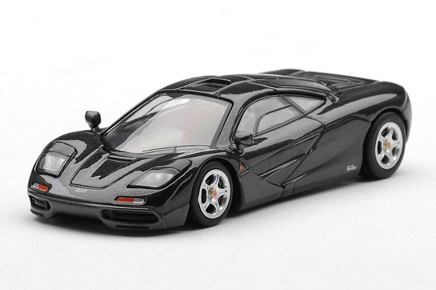 【2026年10月以降発売予定】 MINI GT MGT01303-L 1/64 マクラーレン F1 ブルーブラックメタリック