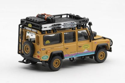 【2026年11月以降発売予定】 MINI GT MGT01309-R 1/64 ランドローバー ディフェンダー 110 ティエラ・デル・フエゴ  1998 CT.10 USA(右ハンドル)
