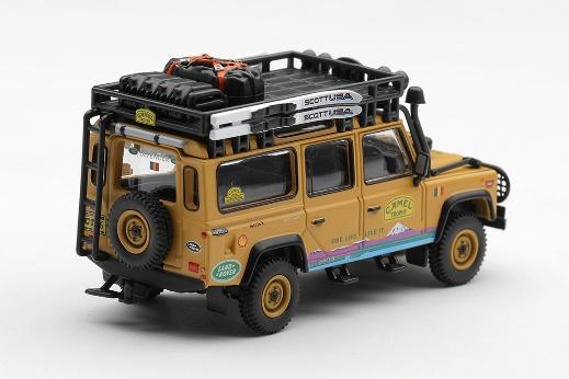【2026年11月以降発売予定】 MINI GT MGT01310-R 1/64 ランドローバー ディフェンダー 110 ティエラ・デル・フエゴ  1998 CT.36 Romania(右ハンドル)