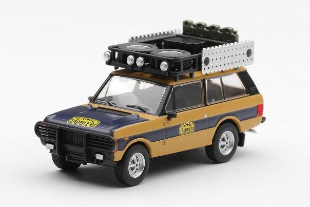 【2026年11月以降発売予定】 MINI GT MGT01311-L 1/64 レンジ ローバー 1981 キャメルトロフィー スマトラ N.Sudmann & F.Hofmann(左ハンドル)