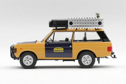 【2026年11月以降発売予定】 MINI GT MGT01312-L 1/64 レンジ ローバー 1981 キャメルトロフィー スマトラ  H.Fischer & W.Bays (左ハンドル)